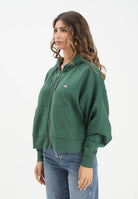 DICKIES Felpa con zip Oakport verde da donna DK0A4Y1ZPIN1  DIckies 