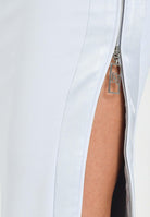 ELISABETTA FRANCHI Gonna lunga celeste da donna GO11156E2 EA7 ELISABETTA FRANCHI 