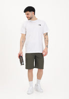 THE NORTH FACE Shorts Exploration verde militare da uomo NF0A8FU921L1 . THE NORTH FACE 