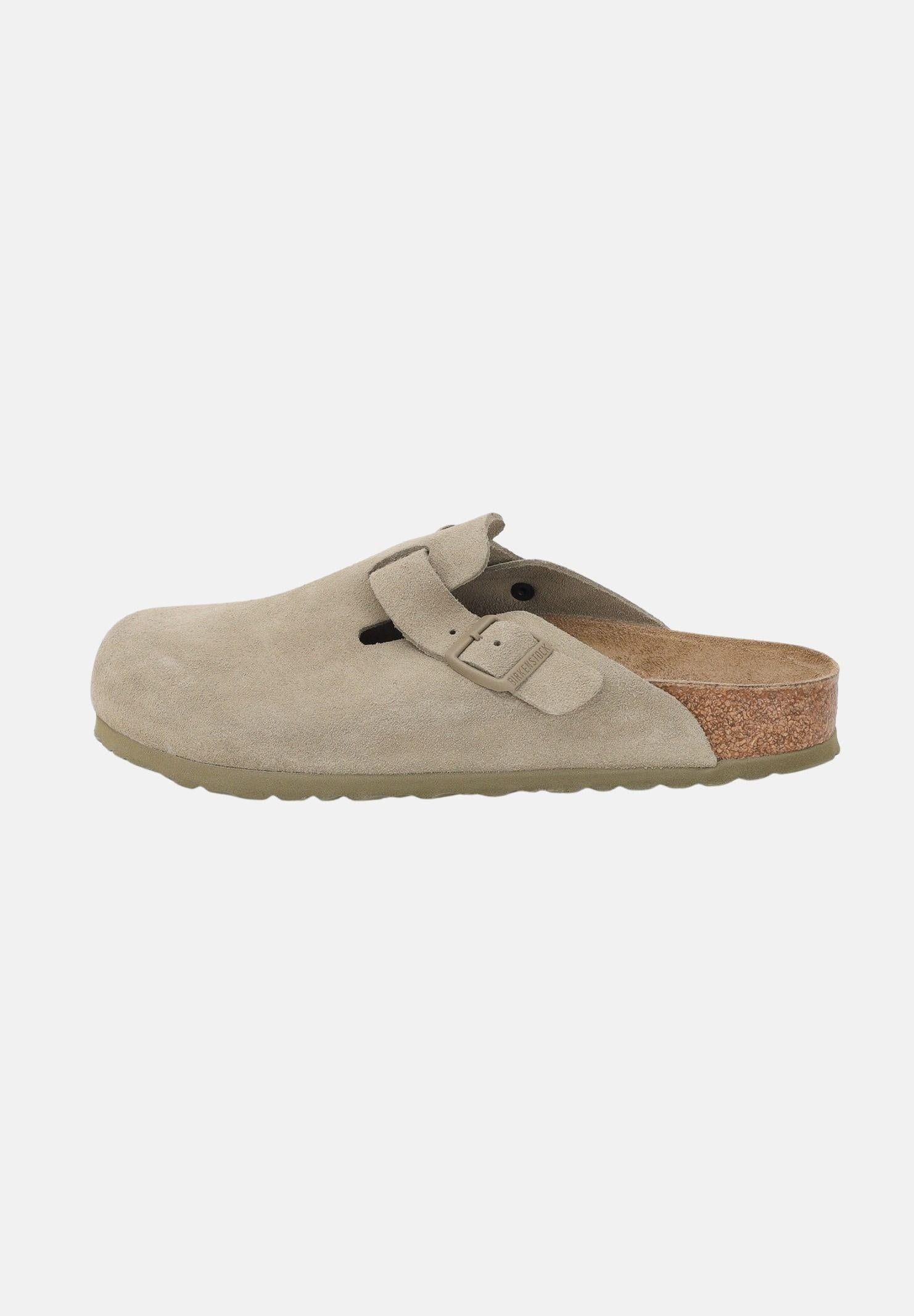 BIRKENSTOCK Ciabatte Boston beige da uomo 1025844 . BIRKENSTOCK 