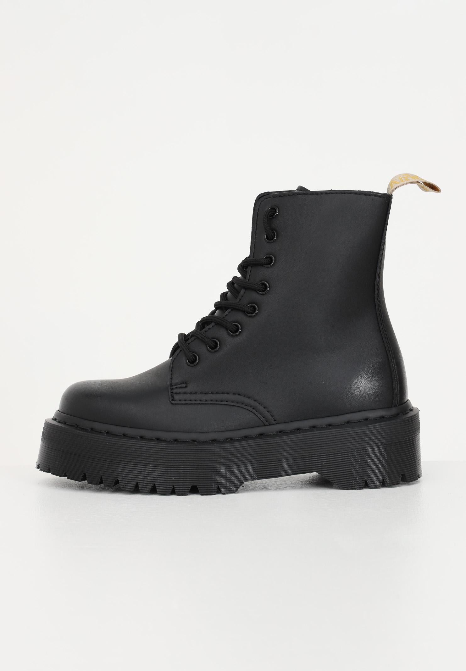 DR.MARTENS Jadon II Platform: Stivali Anfibio Vegan Neri Donna