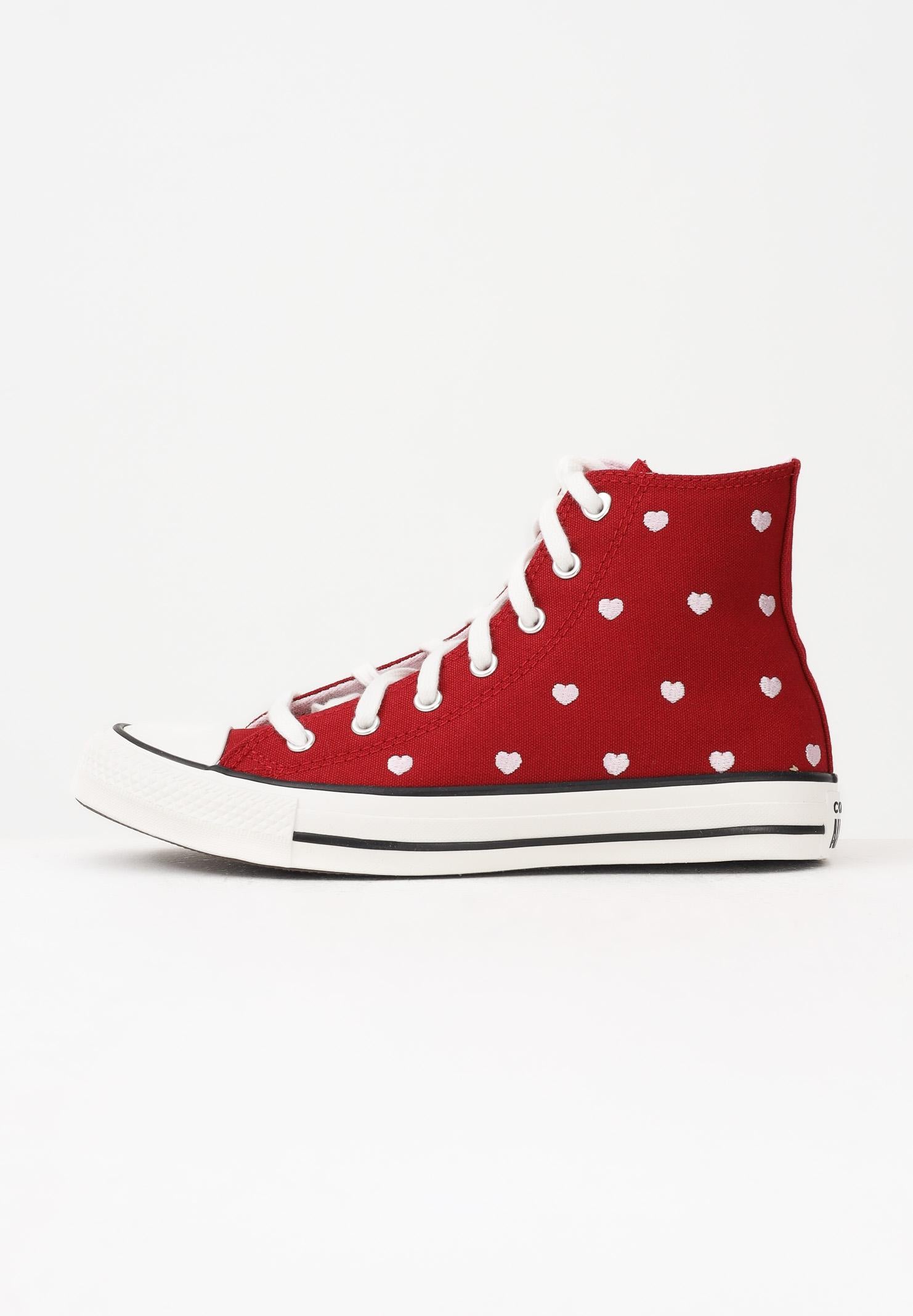 CONVERSE Sneakers Chuck Taylor All Star Valentine's Day bordeaux da donna A19065C . CONVERSE 