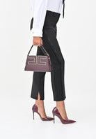 ELISABETTA FRANCHI Pantalone elegante nero da donna con dettagli smoking PA08856E2 110 ELISABETTA FRANCHI 