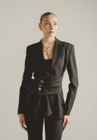 SANTAS Giacca ALLURE nera da donna PV2622 NE SANTAS 