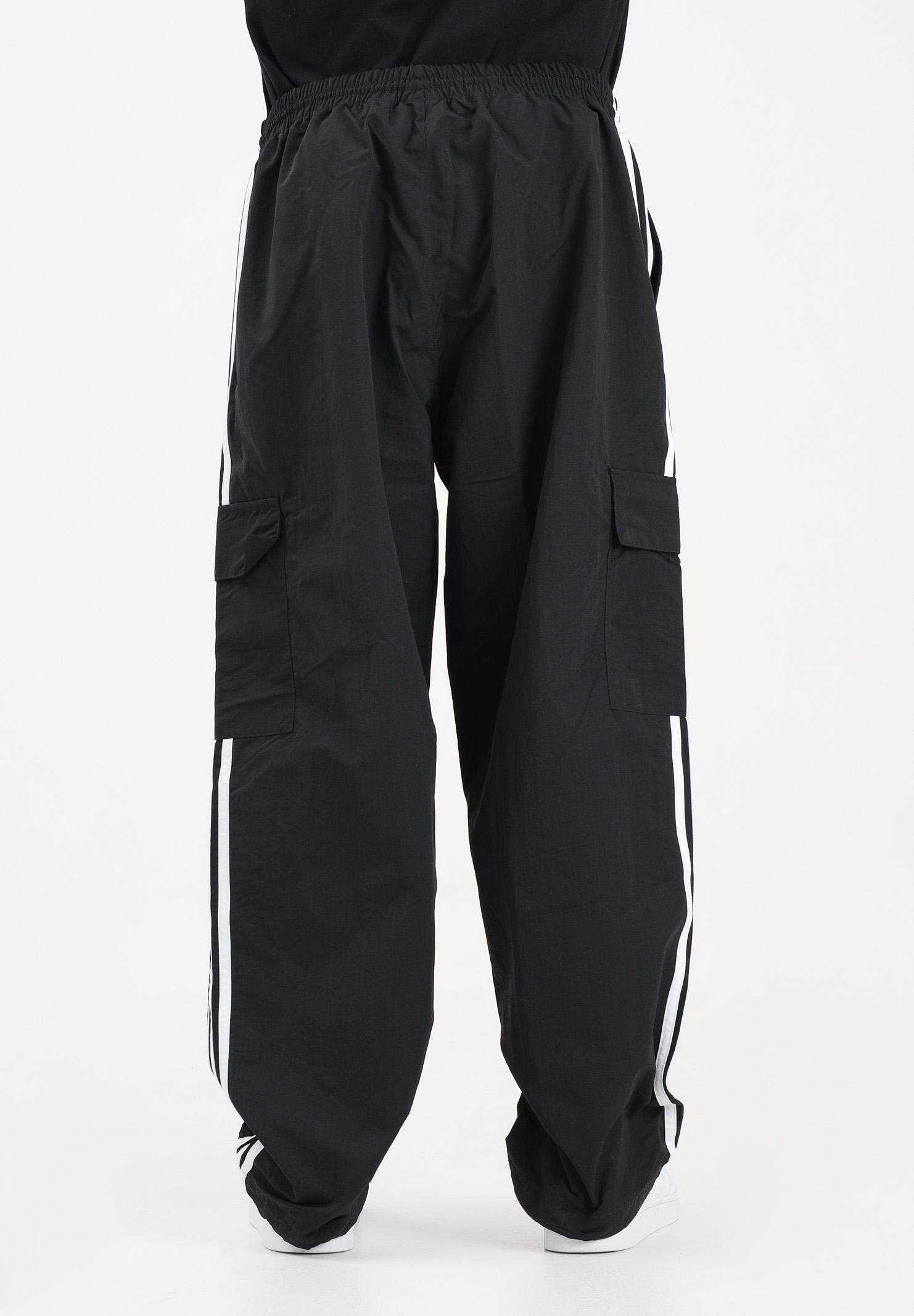 ADIDAS ORIGINALS Pantalone sportivo Cargo Adicolor Classics 3-Stripes nero da uomo KE2927 . ADIDAS ORIGINALS 
