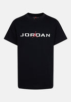 JORDAN T-shirt a manica corta Air Stretch nera per bambino e bambina 95D628 023 JORDAN 