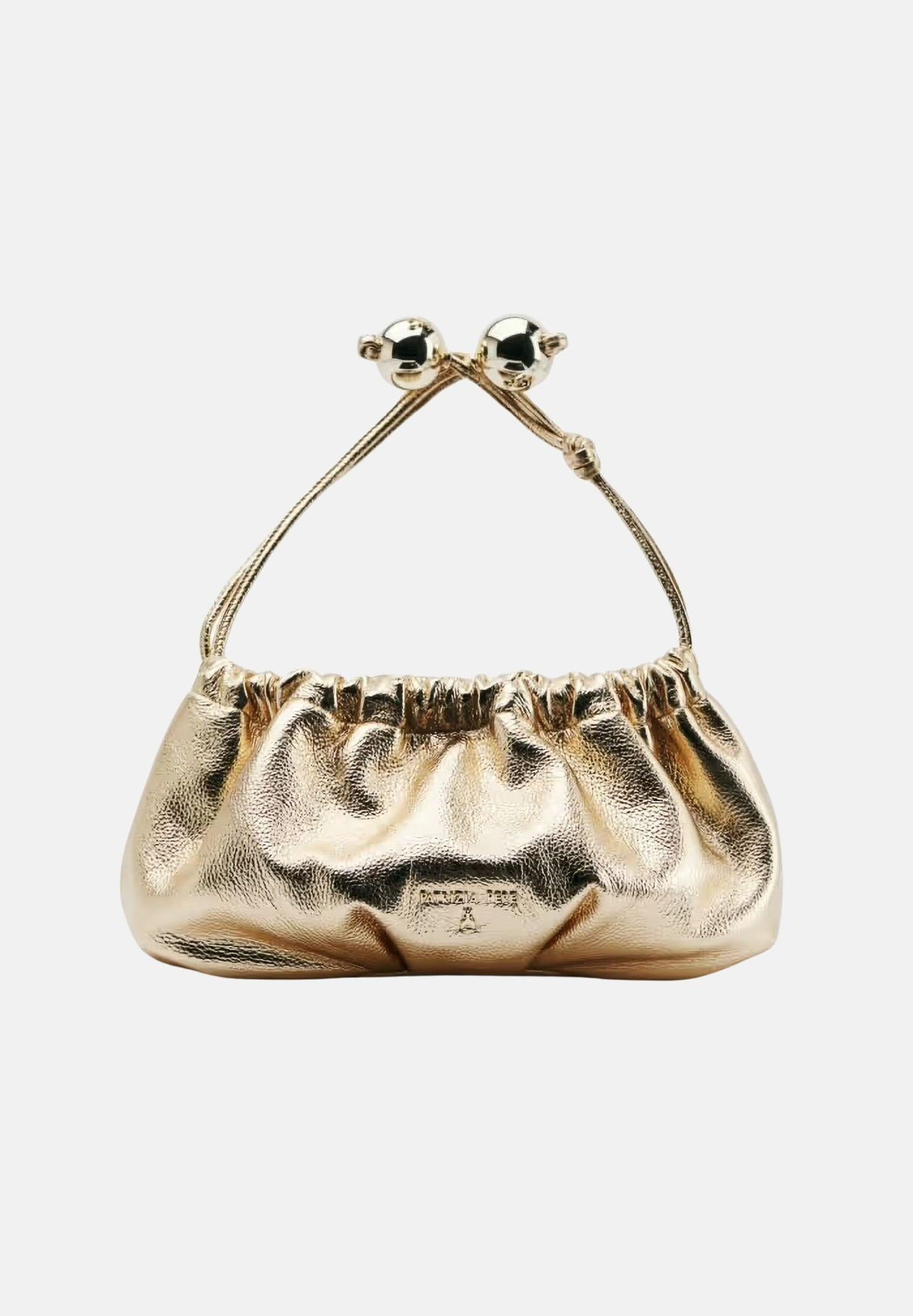 PATRIZIA PEPE Pochette Bubble oro da donna 2B0161L031 Y442 PATRIZIA PEPE 