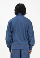 ADIDAS ORIGINALS Giubbotto Adicolor Denim Firebird in denim medio da uomo KD1517 . ADIDAS ORIGINALS 