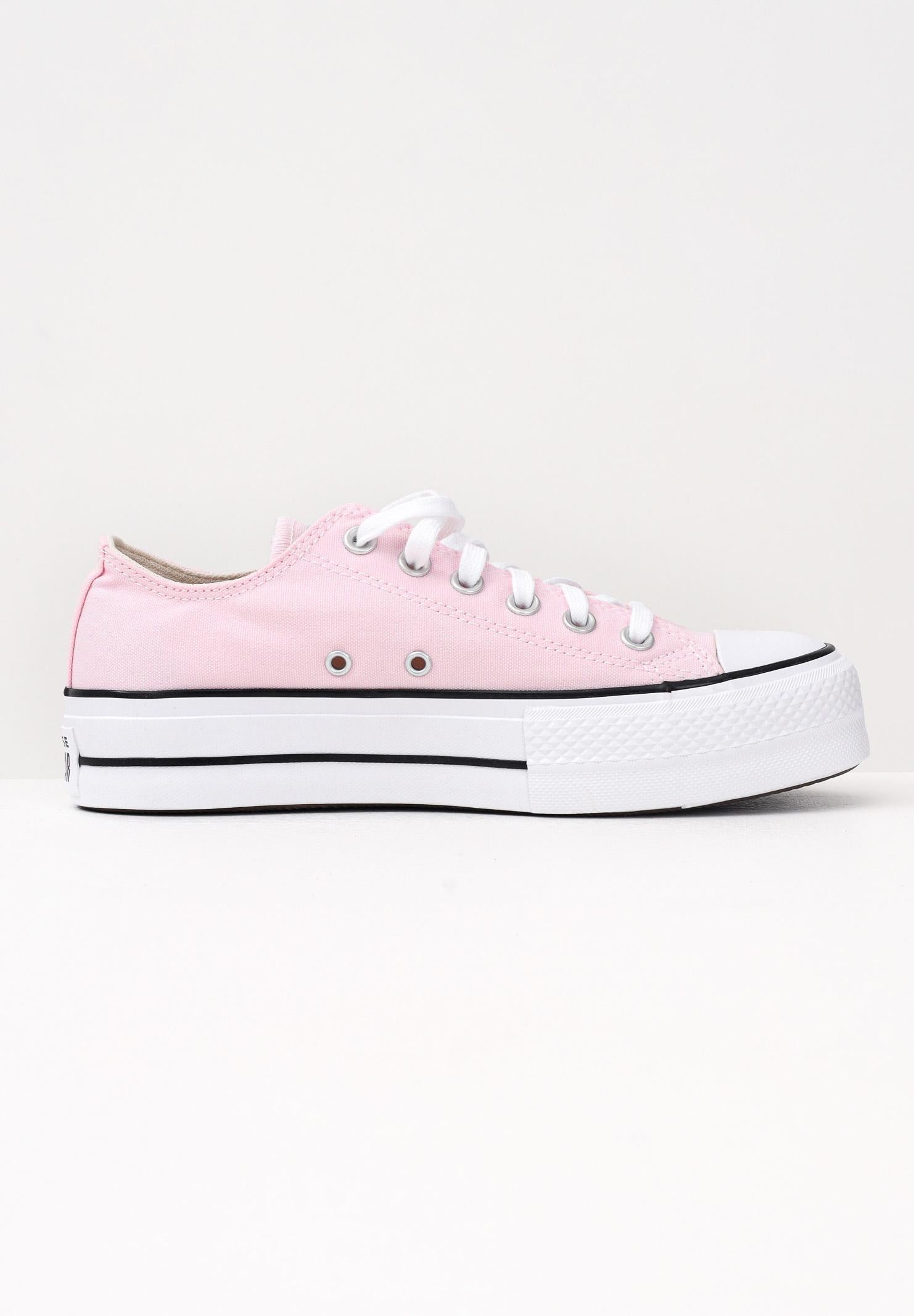 CONVERSE Sneakers Chuck Taylor All Star Lift Platform Canvas rosa da donna A11875C . CONVERSE 