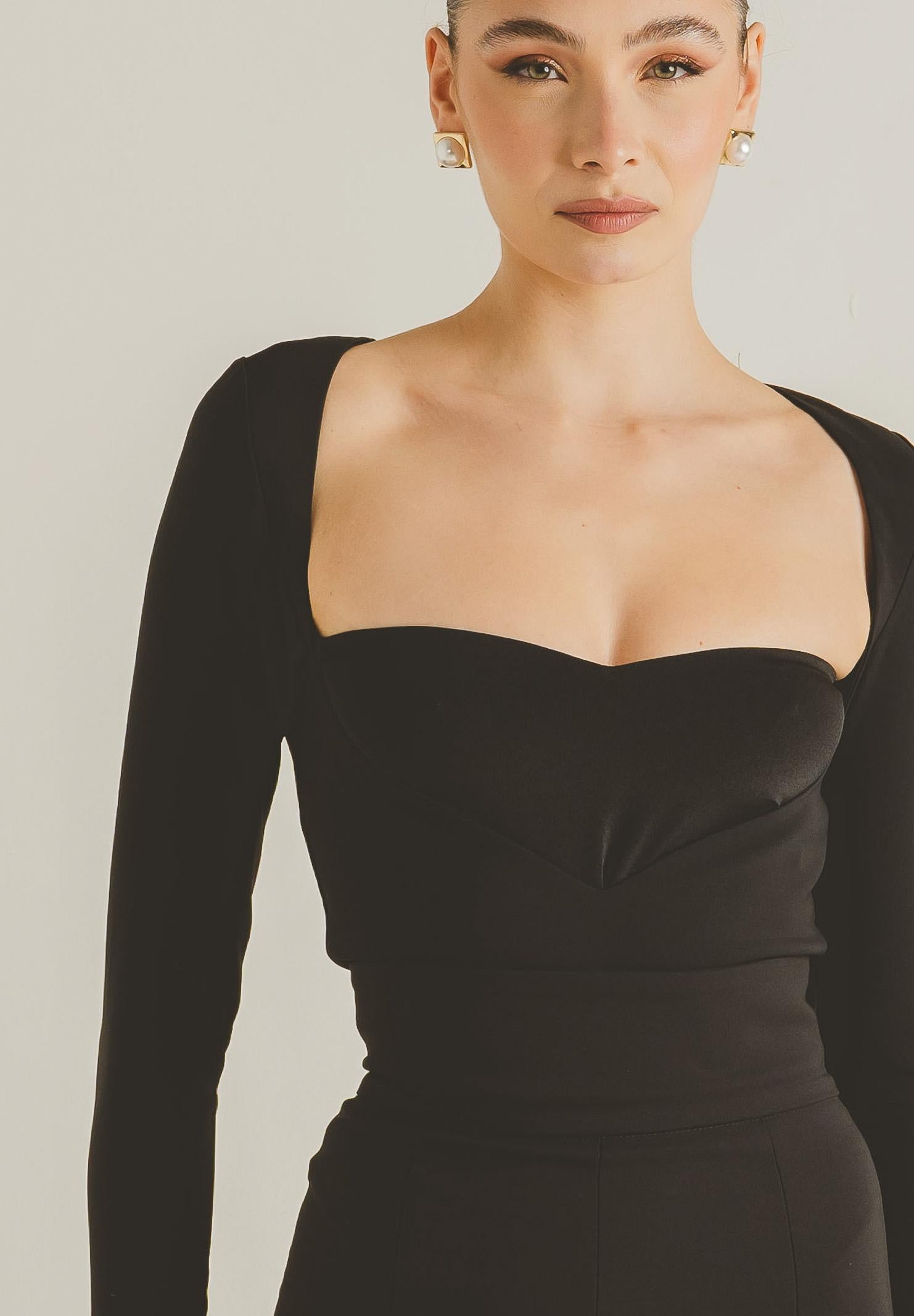 SANTAS Body AUDACE nero da donna PV2627 NE SANTAS 