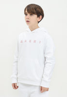 MARNI Felpa con cappuccio bianca per donna, ragazzi e bambini rifinita da stampa logo M01407M00V0 0M100 MARNI 