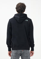 THE NORTH FACE Felpa con cappuccio Drew Peak Light nera da uomo NF0A8C1BASW1 . THE NORTH FACE 