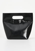 N21 Borsa a mano nera da donna in tessuto spalmato con logo N°21 N2109AN0246 0N900 N21 