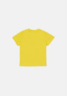 DSQUARED2 T-shirt a manica corta gialla da neonato con stampa DQ3278D00XM DQ220 DSQUARED2 