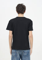 TOMMY JEANS T-shirt a manica corta nera da uomo con ricamo logo DM0DM20322 BDS TOMMY JEANS 