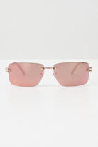 CRISTIAN LEROY Occhiali da sole per uomo e donna con lenti con riflessi iridescenti  e montatura rimless 15047 04 CRISTIAN LEROY 