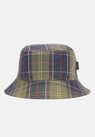BARBOUR Bucket reversibile blu e tartan per uomo e donna 241-MHA0839 NY52 BARBOUR 