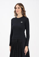 DICKIES T-shirt a manica lunga Gladeville nera da donna DK0A87QABLK1 . DIckies 