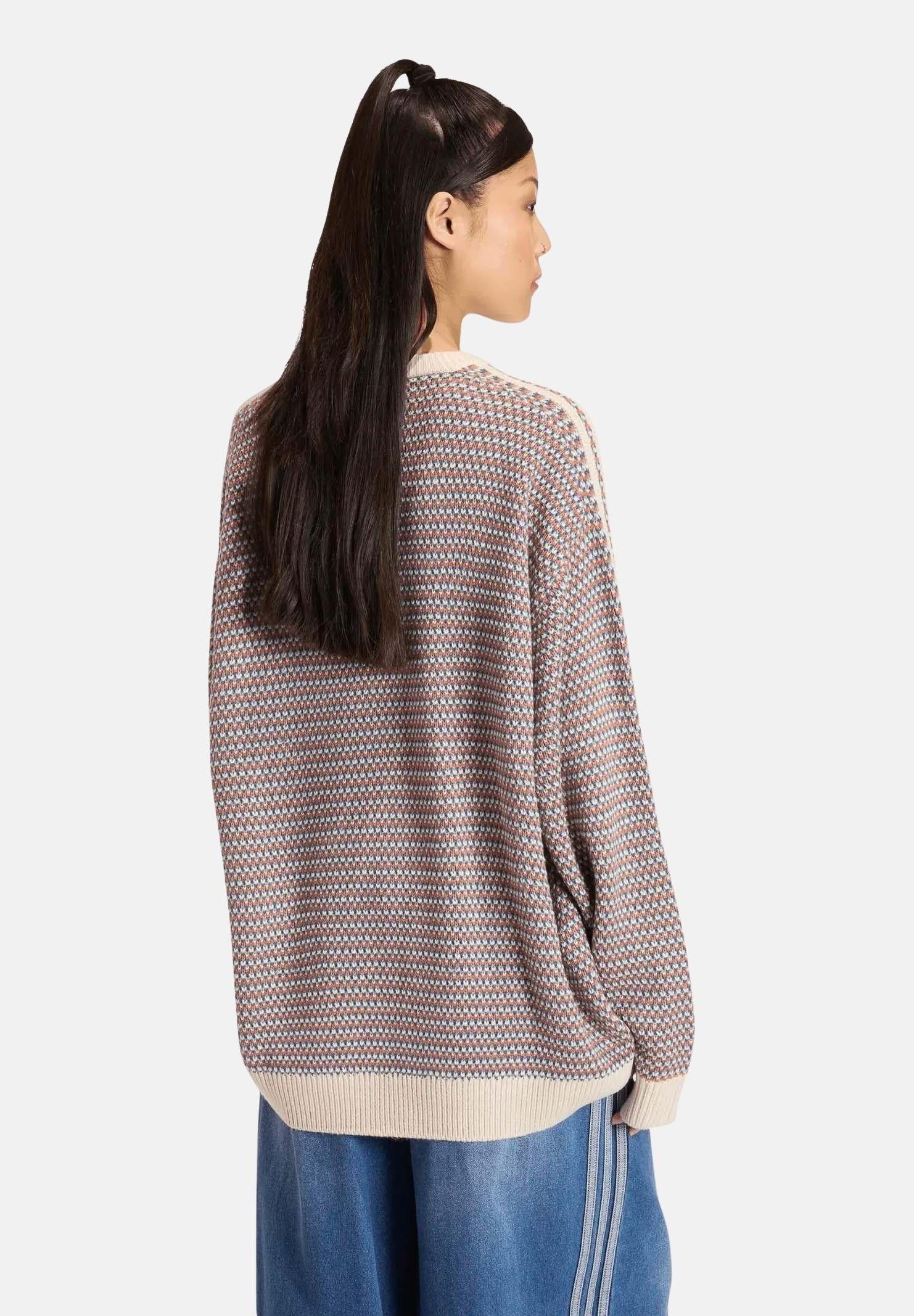 ADIDAS ORIGINALS Maglioncino girocollo Holiday Pack Knit multicolore per uomo e donna KQ6292 . ADIDAS ORIGINALS 