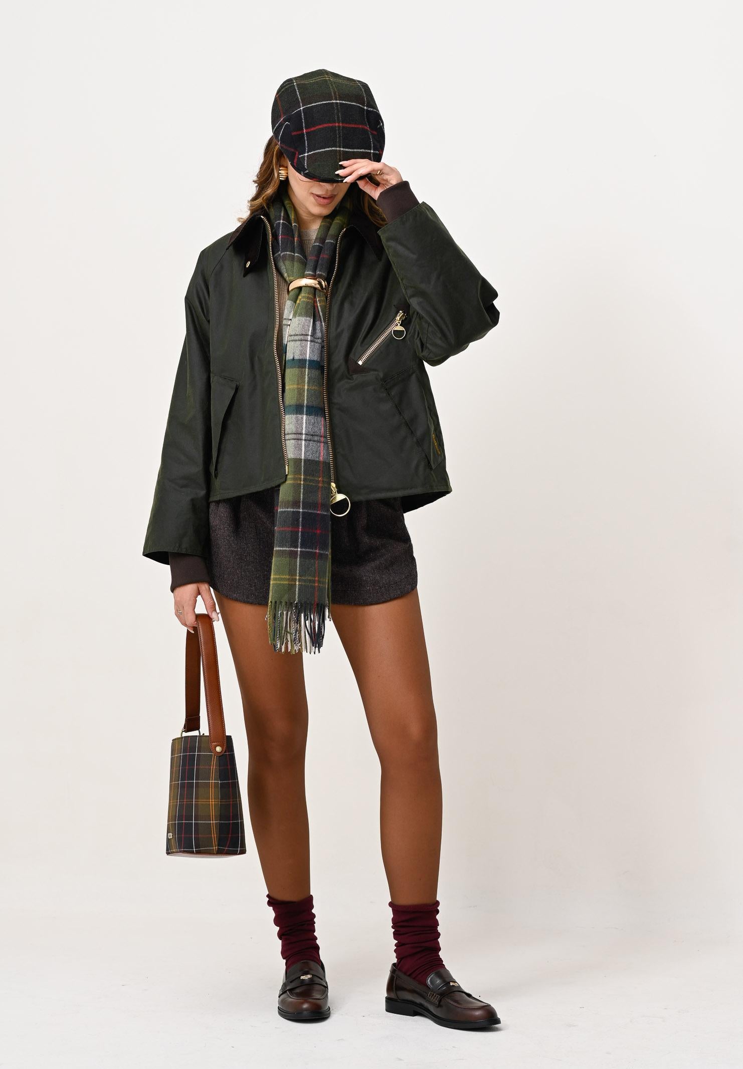 BARBOUR Giubbotto Arlene verde da donna 252MLWX1482 OL52 BARBOUR 