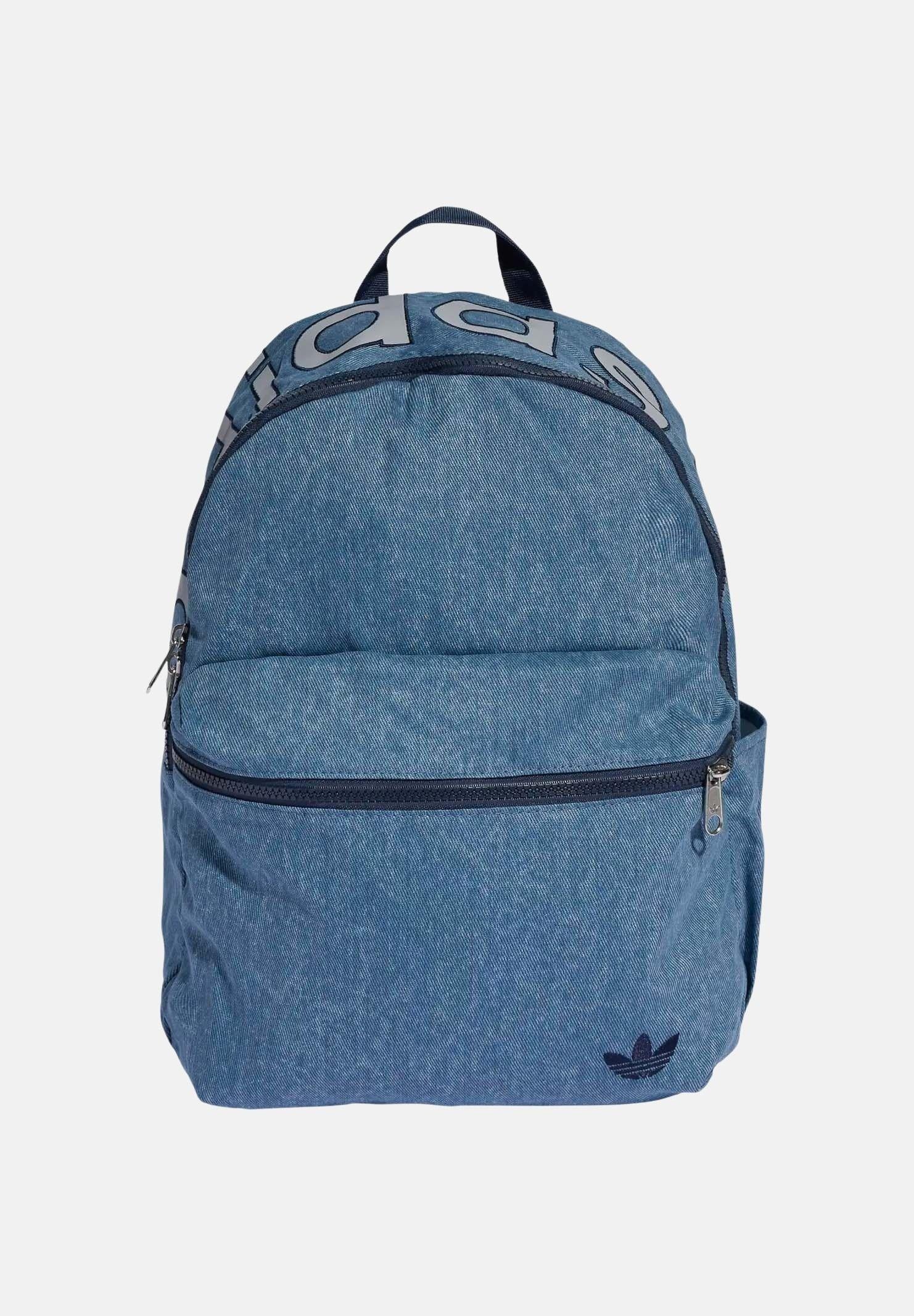 ADIDAS ORIGINALS Zaino CL Washed Effect in denim per uomo e donna KC8647 . ADIDAS ORIGINALS 