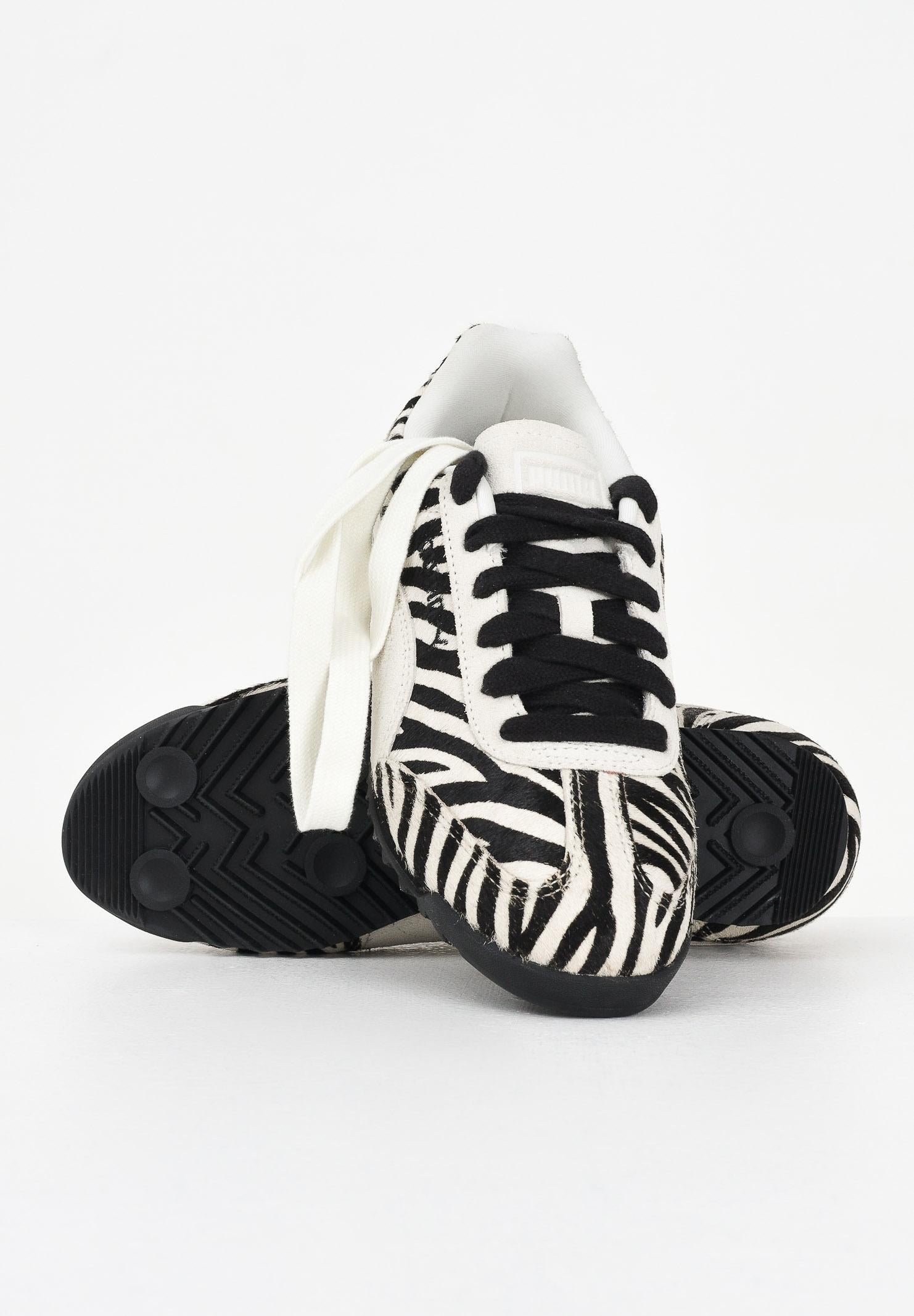 PUMA Sneakers Arizona Zebra bianca e nera da donna 404398 01 PUMA 