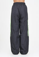 ADIDAS ORIGINALS Pantalone sportivo Teamgeist Adicolor Oversized nero da donna JZ8258  ADIDAS ORIGINALS 