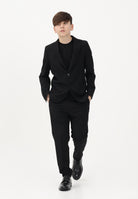 I'M BRIAN Pantalone elegante nero da bambino PA3686J 009 I'M BRIAN 