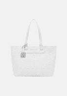 ARMANI EXCHANGE Shopper a spalla bianca da donna con logo XW001481AF15774 U0011 ARMANI EXCHANGE 