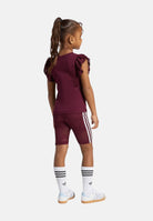 ADIDAS ORIGINALS Completino in pizzo bordeaux da bambina KC6796 . ADIDAS ORIGINALS 