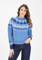 NAPAPIJRI Maglione girocollo D-UBAYE azzurro da donna NP0A892SB3E1  NAPAPIJRI 