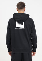 THE NORTH FACE Felpa con cappuccio Redbox nera da uomo NF0A89F9KY41 . THE NORTH FACE 