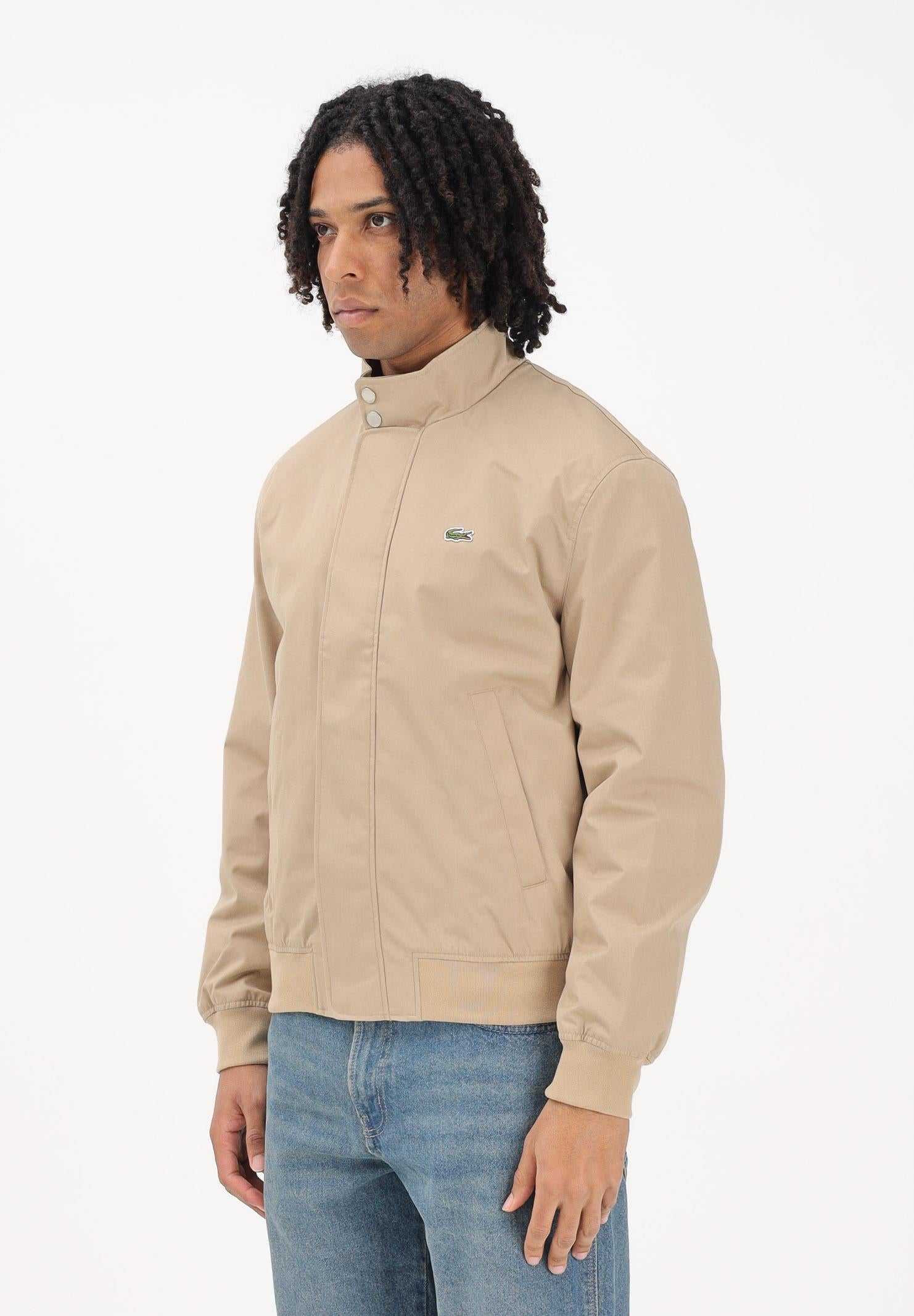 LACOSTE Giacca a vento Harrington beige da uomo BH1349 02S LACOSTE 