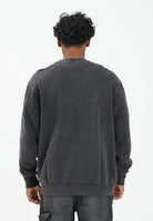 DICKIES Felpa girocollo PLENTYWOOD nera da uomo DK0A864HBLK1  DIckies 