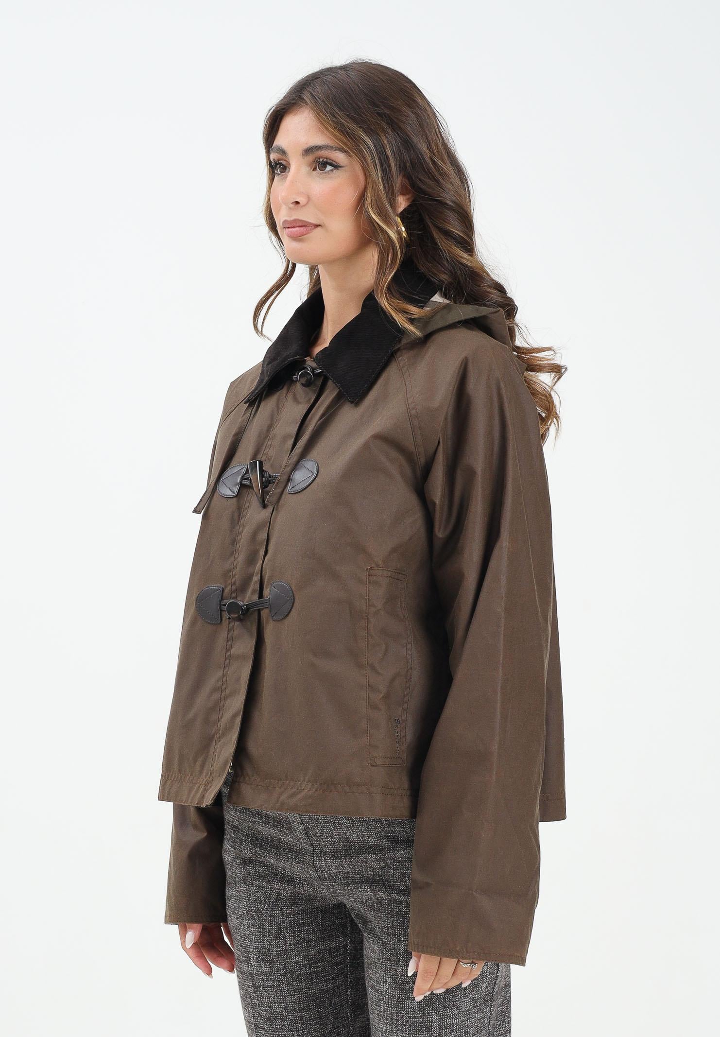 BARBOUR Montgomery cerato Myra marrone da donna 252MLWX1489 BR31 BARBOUR 