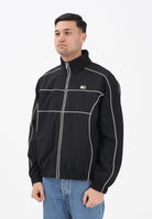 TOMMY JEANS Giacca a vento nera da uomo con logo DM0DM22297 BDS TOMMY JEANS 