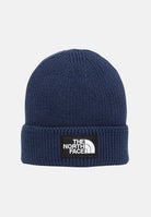 THE NORTH FACE Berretto blu per uomo e donna con risvolto e logo box TNF NF0A8CHE8K21 . THE NORTH FACE 