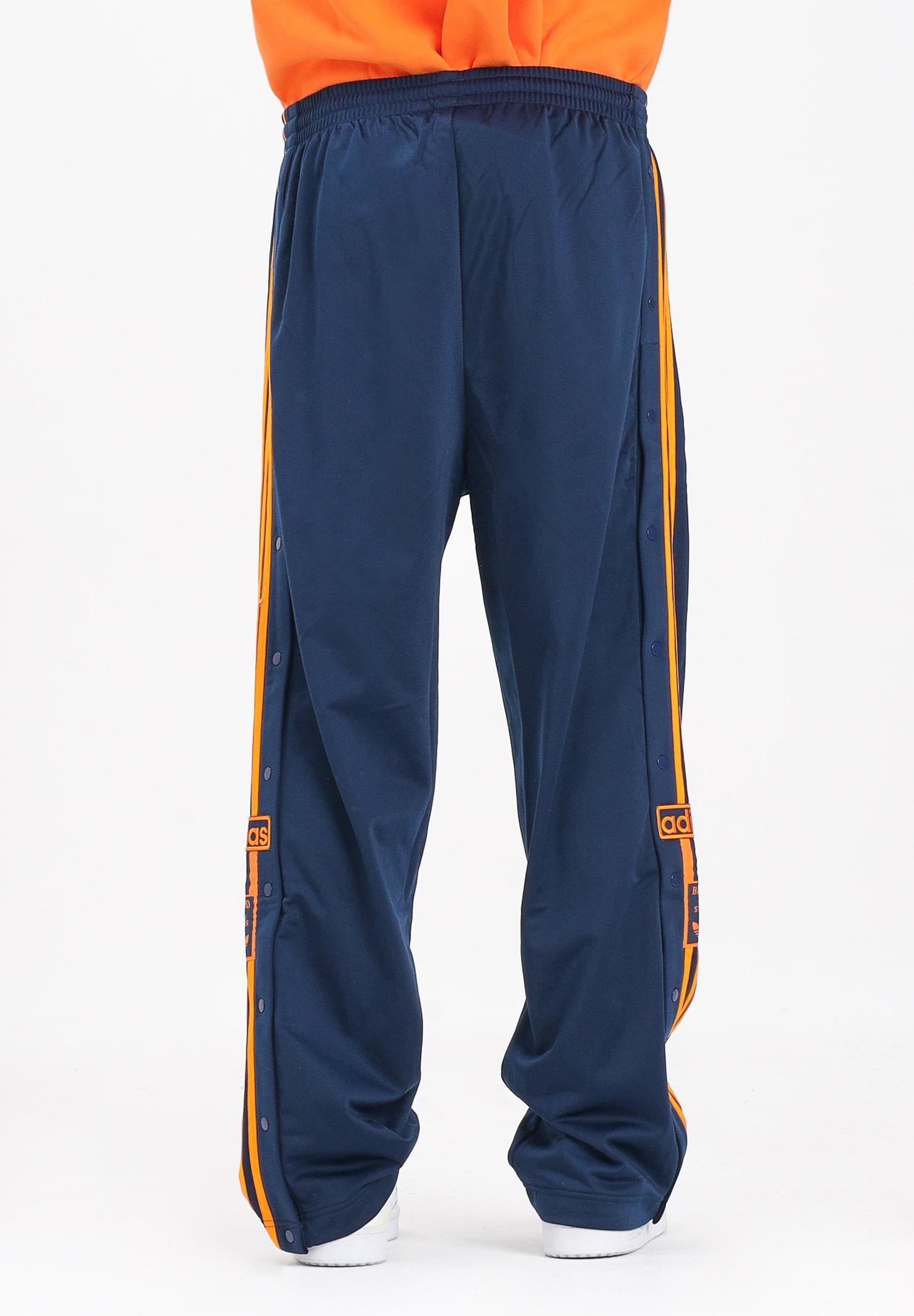 ADIDAS ORIGINALS Pantalone sportivo Adibreak blu e arancione da uomo KD6663 . ADIDAS ORIGINALS 