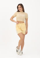ADIDAS ORIGINALS Shorts sportivo FIREBIRD CLASSIC giallo da donna KD3669 . ADIDAS ORIGINALS 