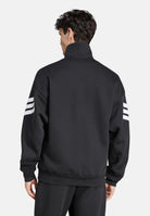ADIDAS PERFORMANCE Felpa con zip Future Icons 3-Stripes nera da uomo JD4885 . ADIDAS PERFORMANCE 