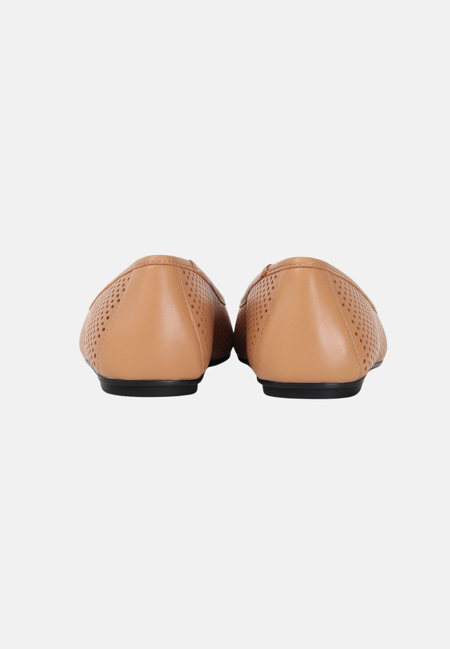 PINKO Ballerine traforate nude da donna con logo Love Birds SD0457P003Q61 Q61 PINKO 