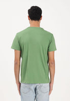 LACOSTE T-shirt a manica corta verde prato per uomo e donna con patch logo TH6709 02M LACOSTE 