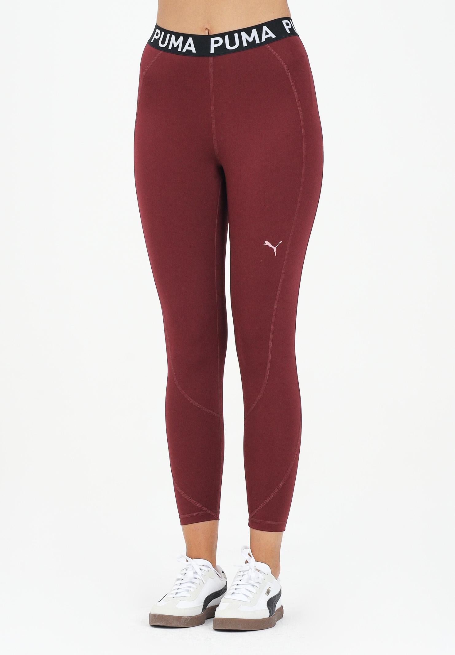 PUMA Leggings PUMA STRONG bordeaux da donna 526000 96 PUMA 