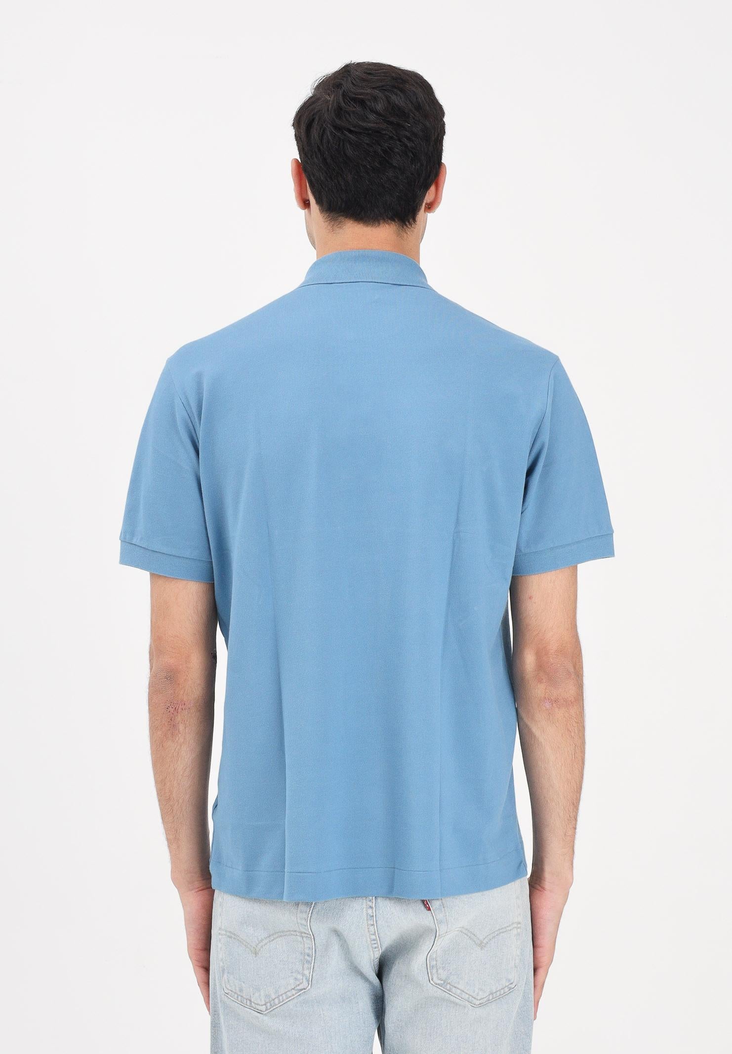 LACOSTE Polo a manica corta Classic Fit L.12.12 LIGHT azzurra per uomo e donna PH9851 JBK LACOSTE 