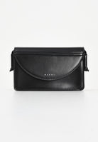 MARNI Pochette nera da donna con logo M01256M00TK 0M922 MARNI 