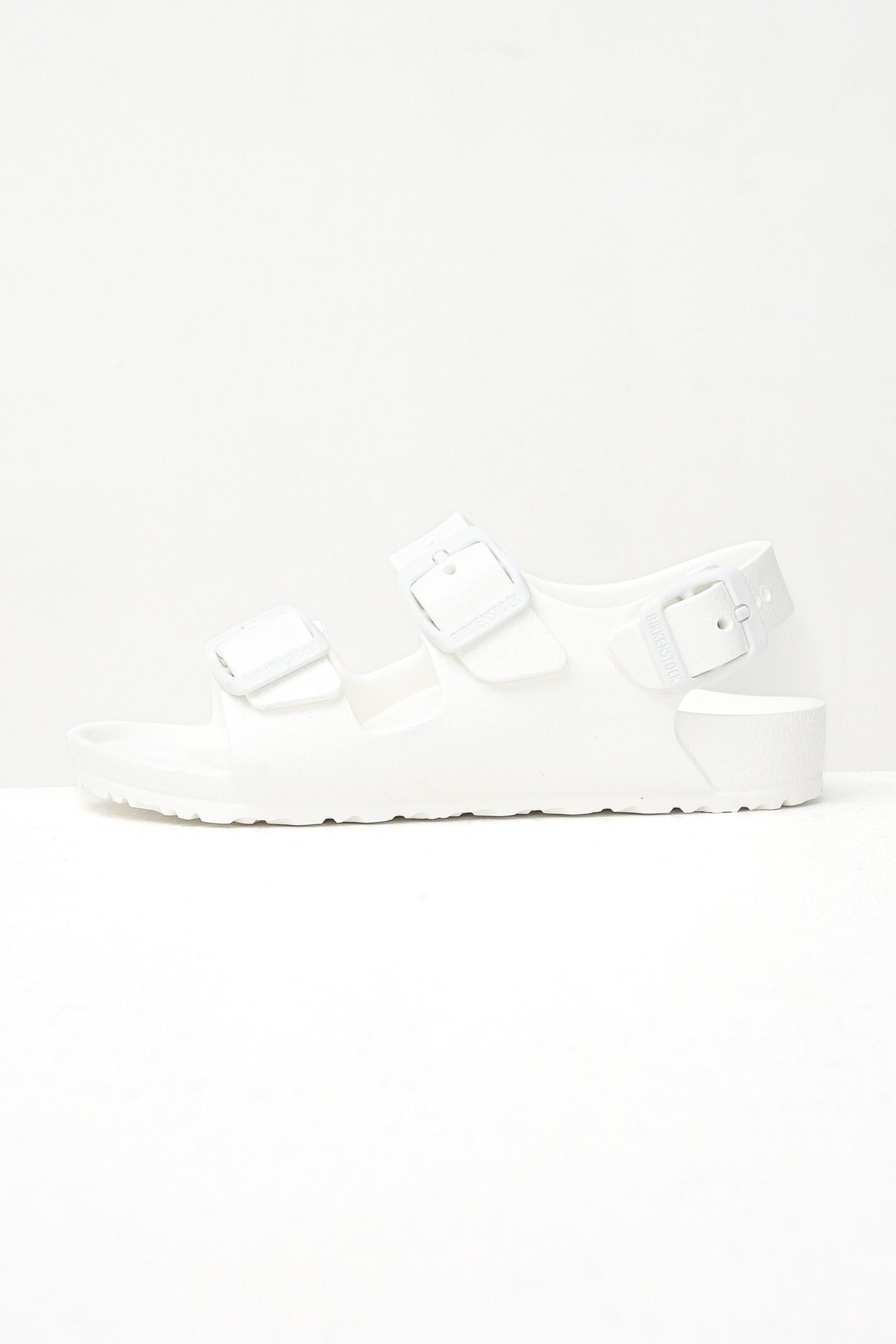 BIRKENSTOCK Sandali Milano bianchi per bambino e bambina 1019458 . BIRKENSTOCK 