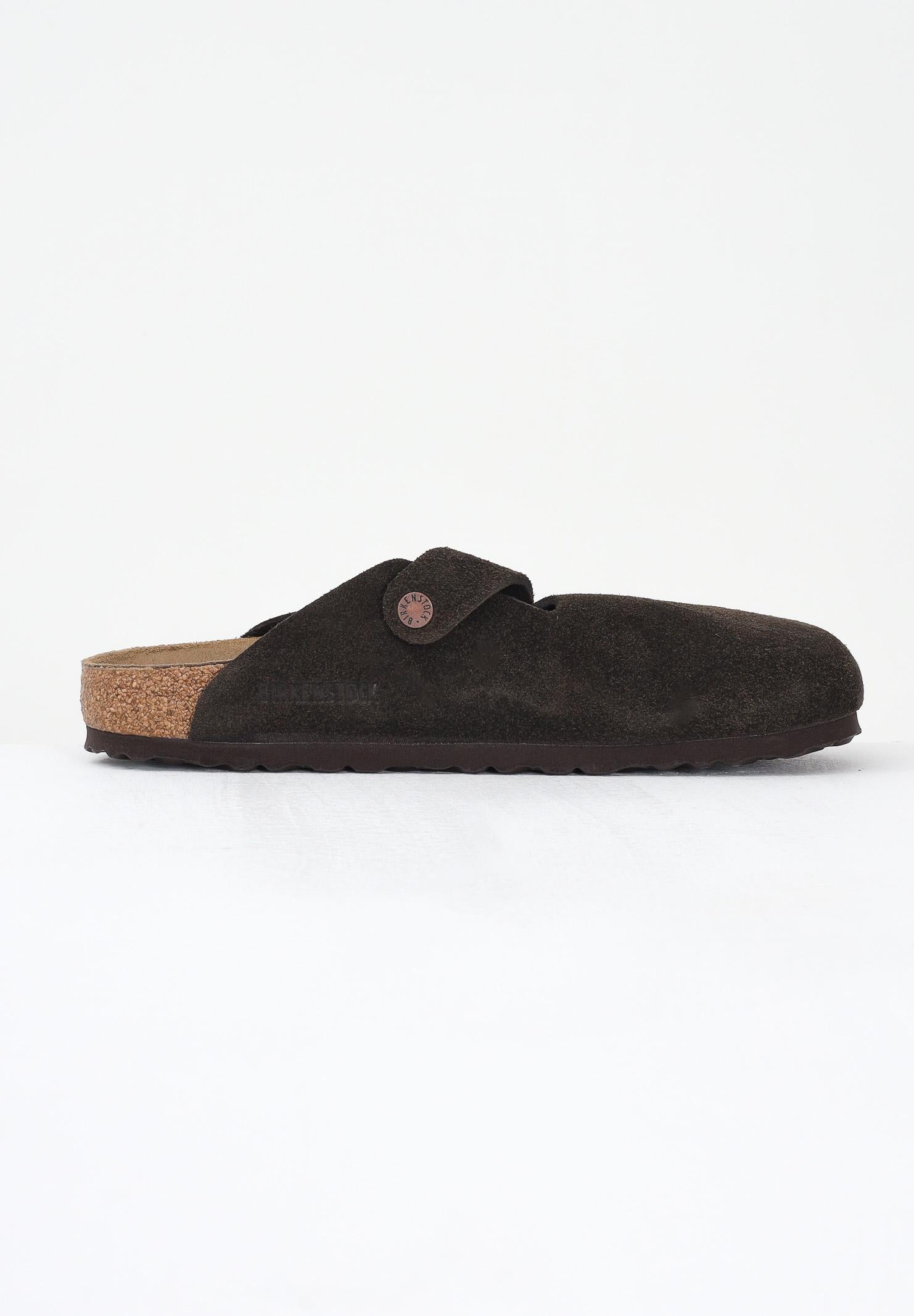 BIRKENSTOCK Ciabatte Boston marroni per uomo e donna 1027460 . BIRKENSTOCK 