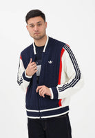 ADIDAS ORIGINALS Cardigan RETRO REMIX blu da uomo KS5438 . ADIDAS ORIGINALS 