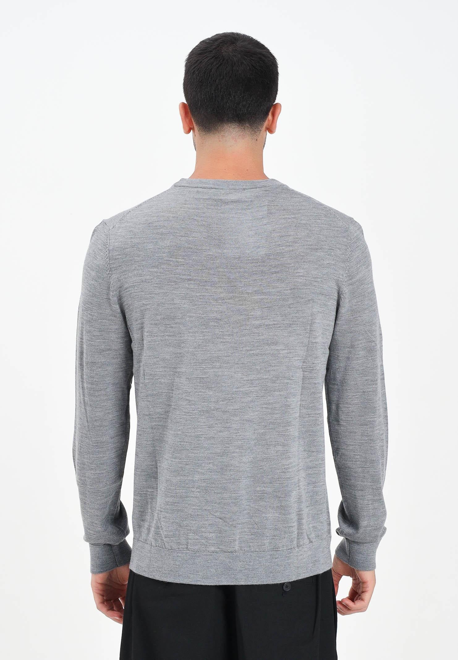 SELECTED HOMME Maglioncino girocollo grigio da uomo 16094647 MediumGreyMel SELECTED HOMME 