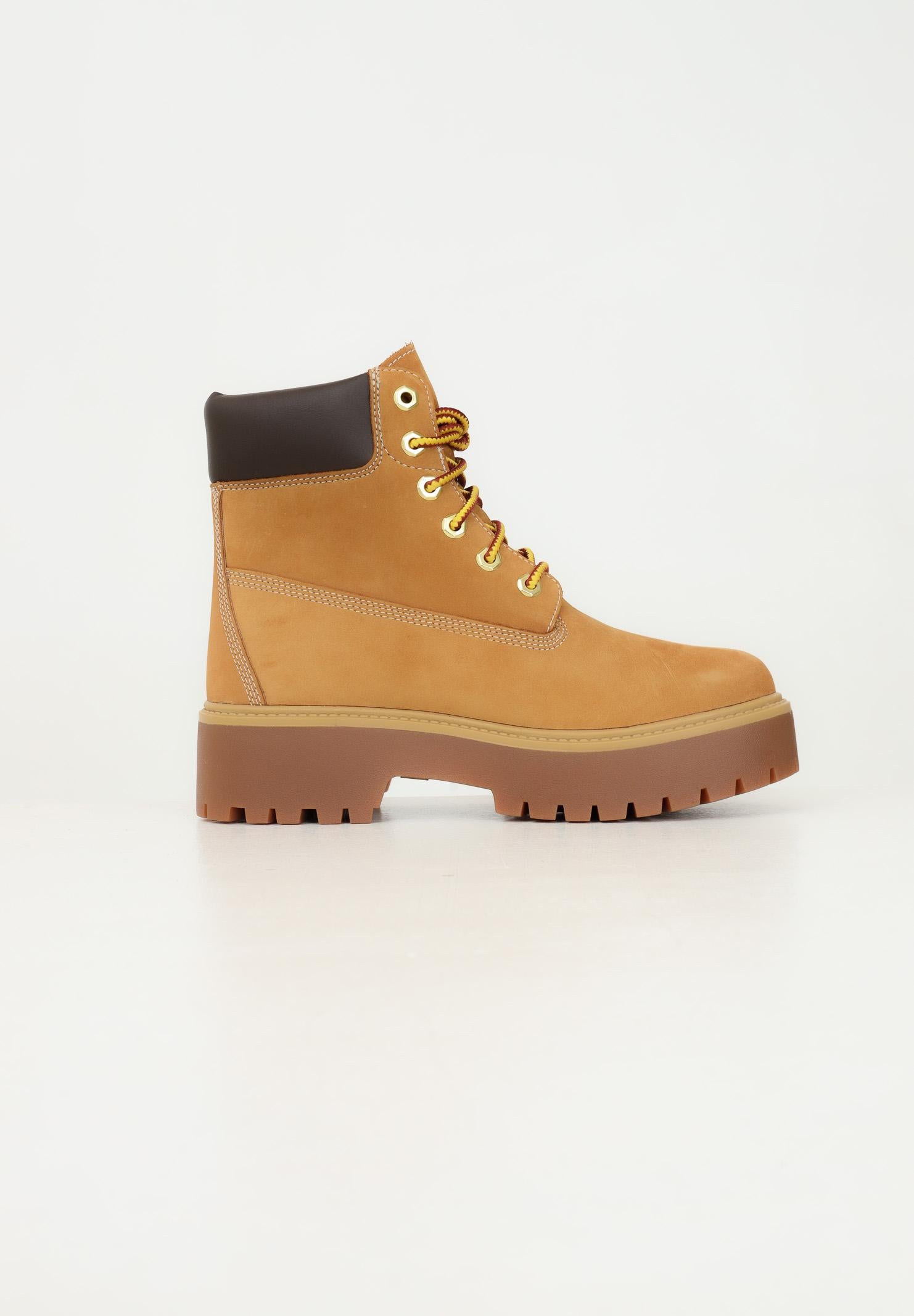 TIMBERLAND Anfibi Stone Street 6-Inch gialli da donna TB1A5RJD2311 . TIMBERLAND 